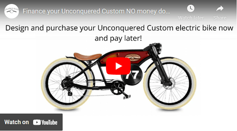 electric bike on finance