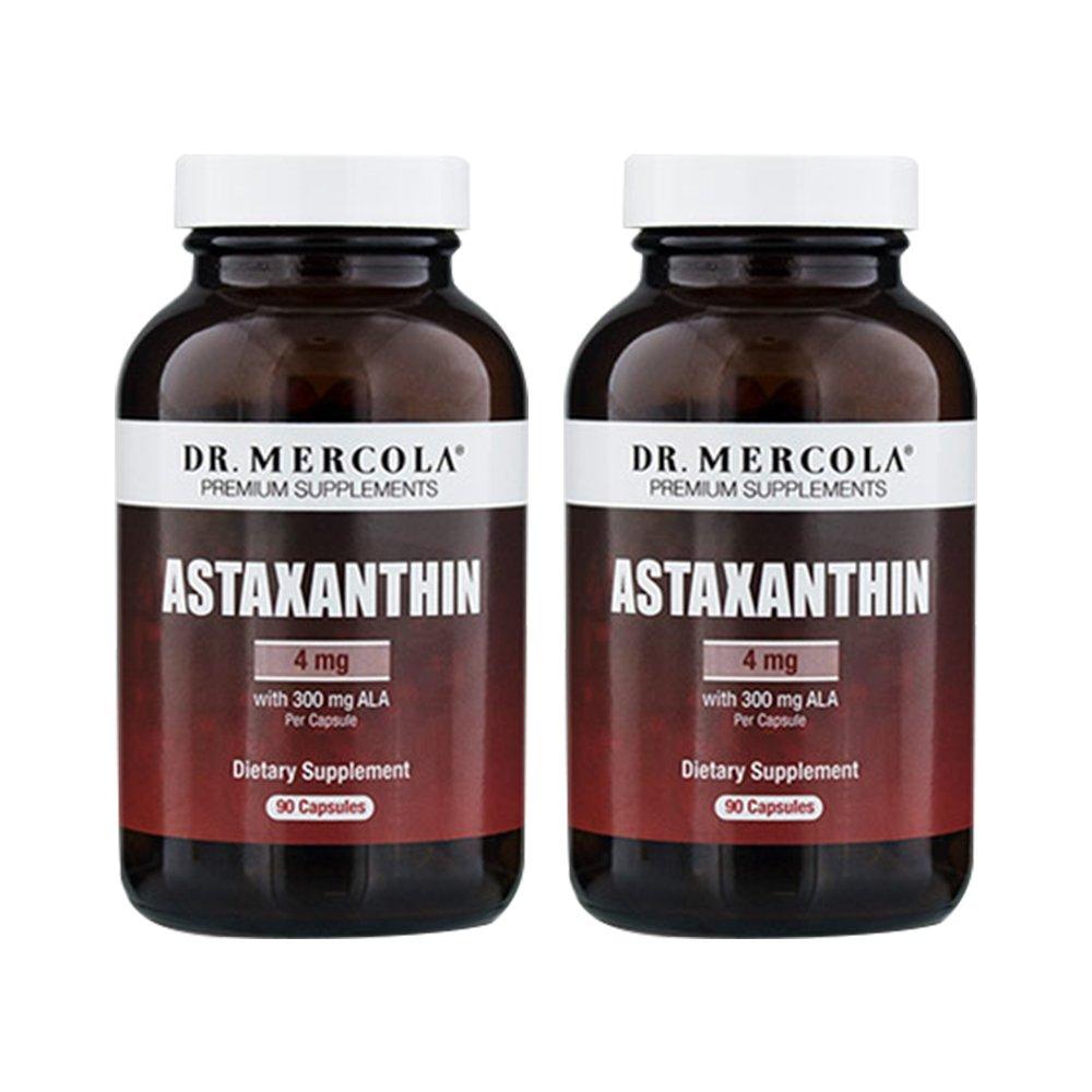 Dr. Mercola Astaxanthin 90 Capsules-2 Bottles - Life IRL