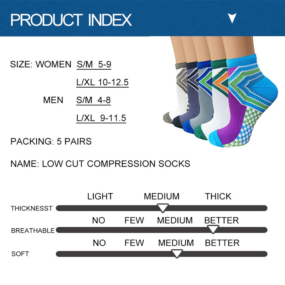 Low Cut Compression Socks – ACTINPUT Compression Socks