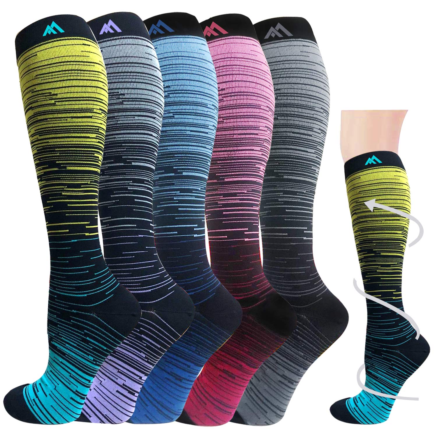 ankle high compression socks