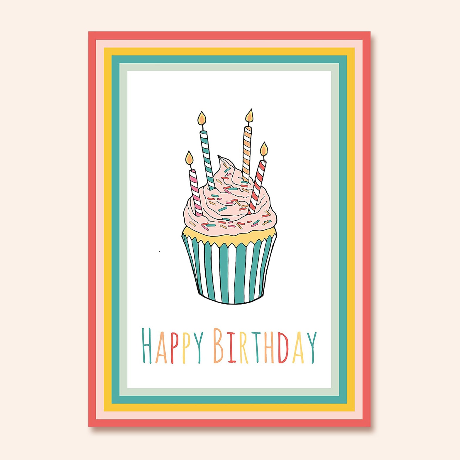 Cupcake Birthday Cards | Set of 10 – Sweetzer & Orange