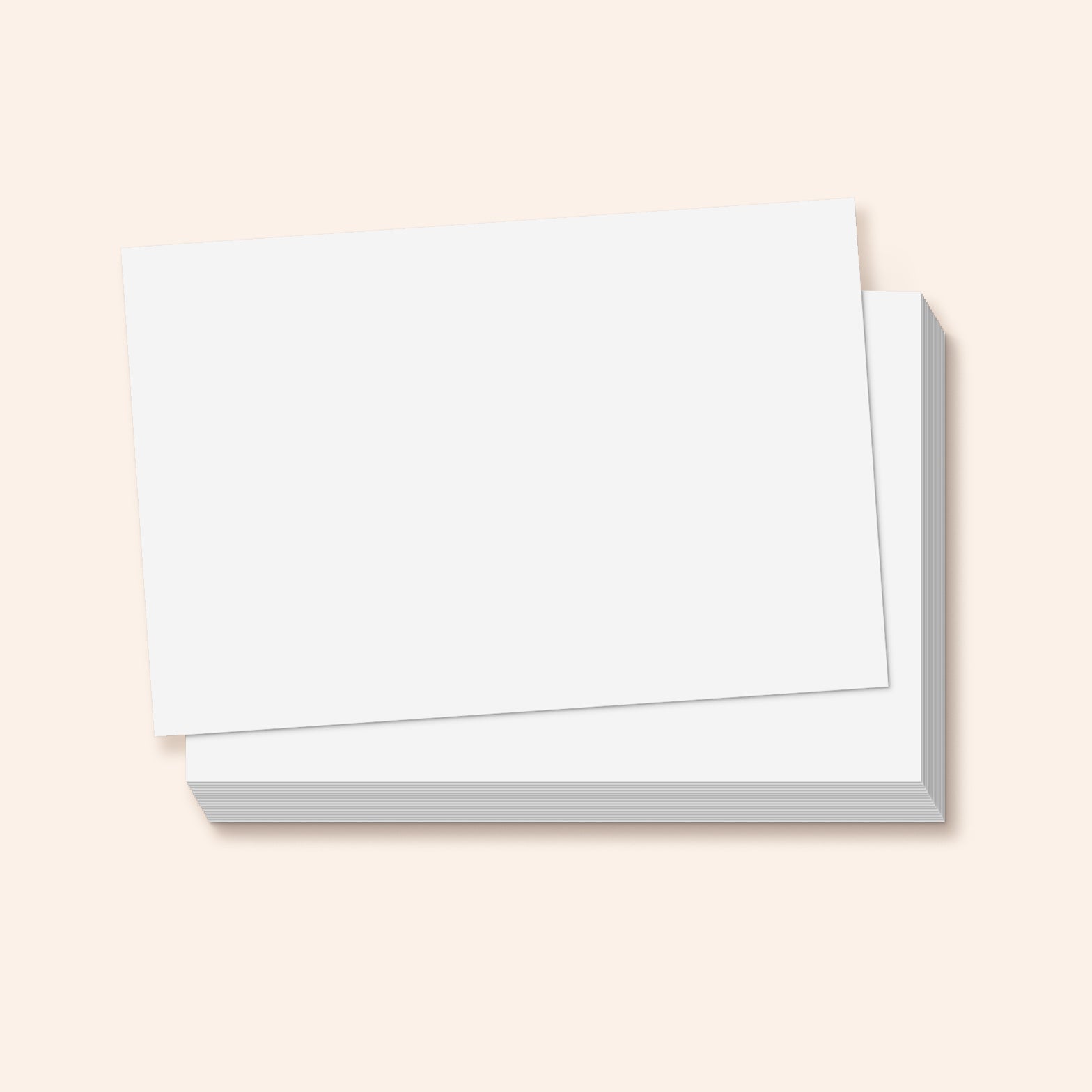 Cover-It Heavy Weight Blank Postcards, 4 x 6 Inches, White, Pack of 50