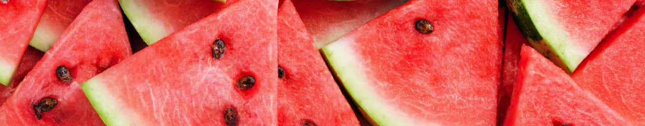 Slices of juicy red watermelon: a natural source of L-Citrulline.