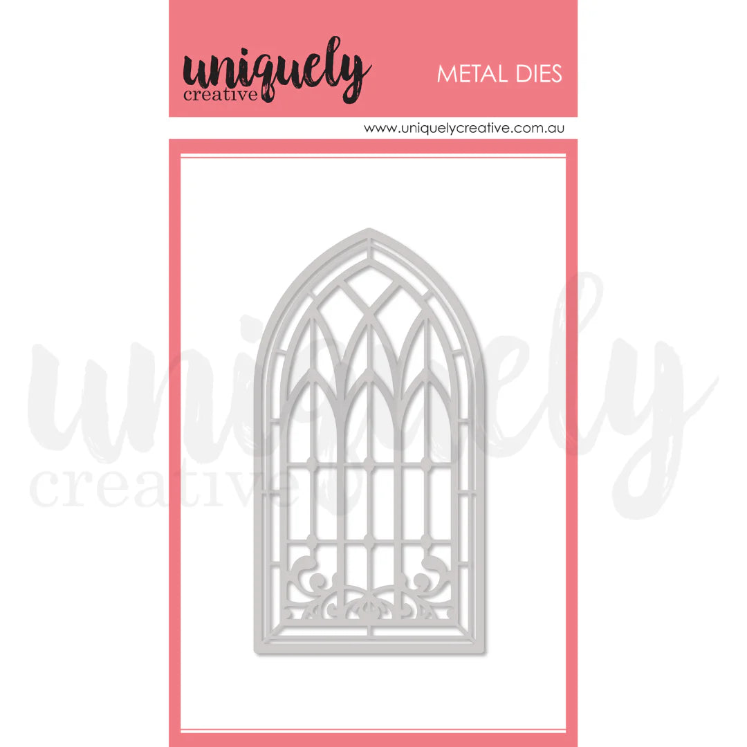 Arched window die by Uniquely Creative