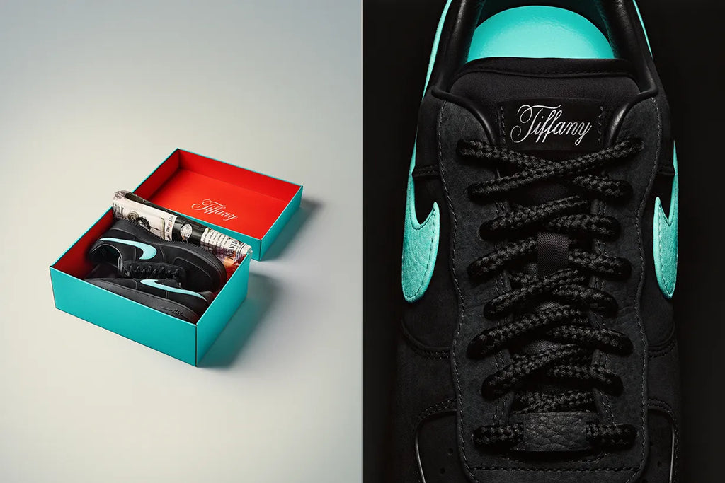The Air Force 1 Tiffany and Co sneaker.