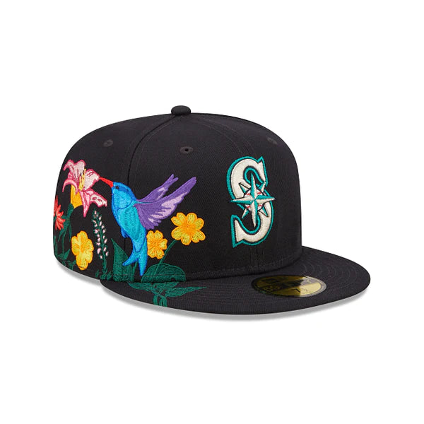 Houston Astros Floral Straw Hat