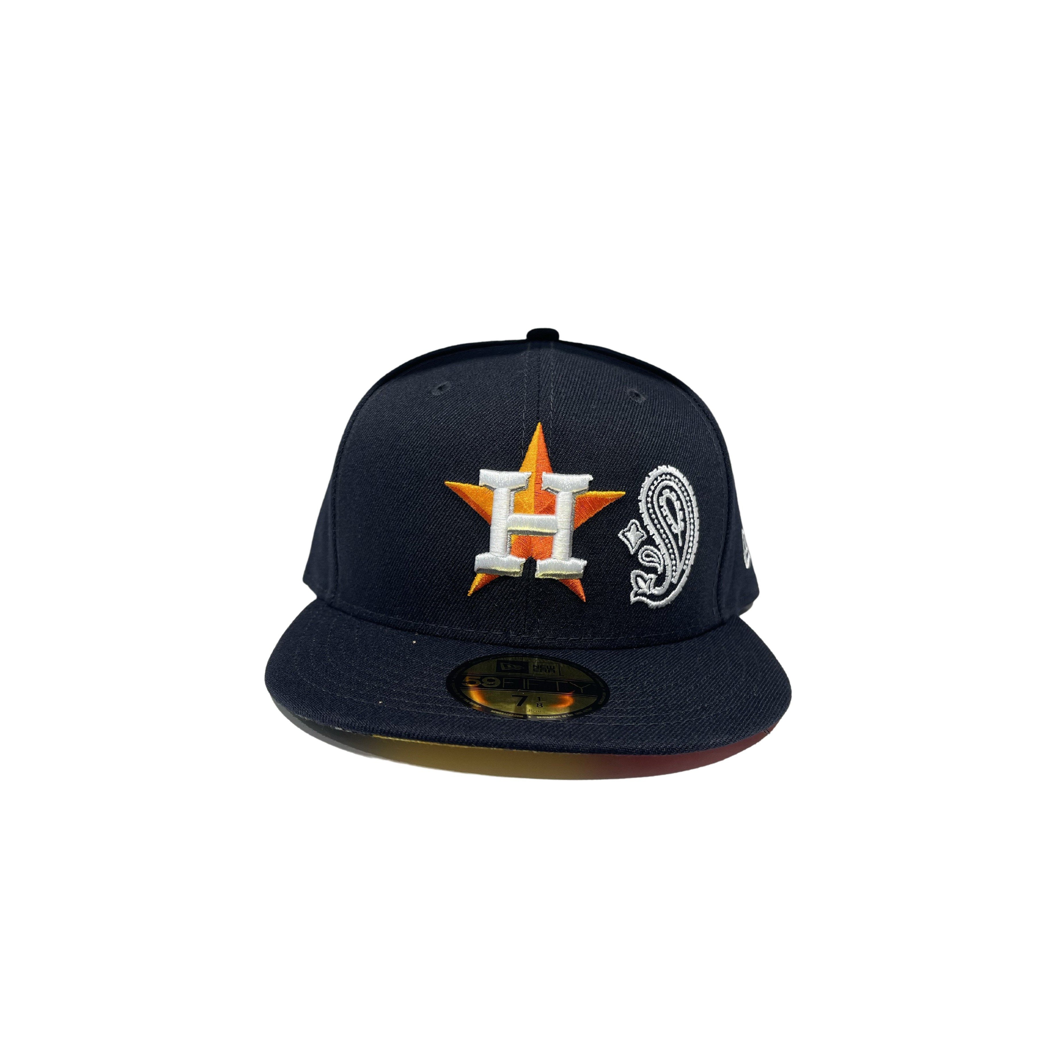 Houston Astros Seam Stitch Fitted 7 5/8