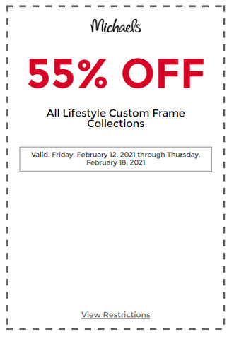 55% OFF All Lifestyle Custom Frame Collections