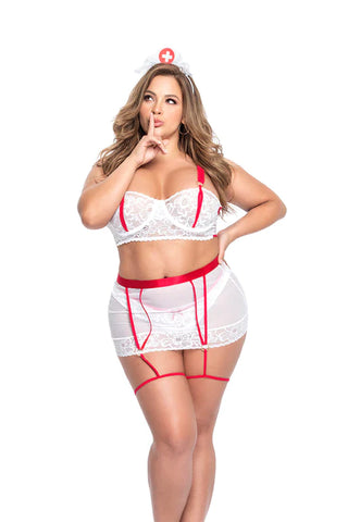 Mapale 6450X Plus Size First Aid Nurse Costume