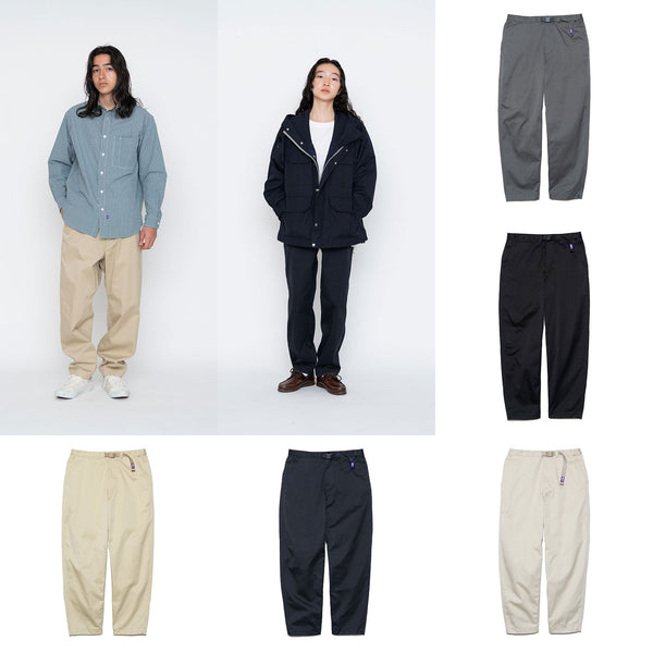 THE NORTH FACE PURPLE LABEL Stretch Twill Wide Tapered Pants