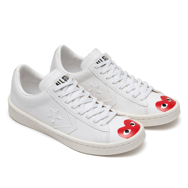 des GARCONS PLAY Play Red Heart Leather [ AZ-K123-0 – cotwohk