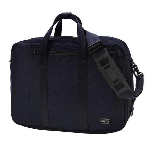 PORTER POTR LIMITED TENSION NAVY 2WAY BRIEFCASE [ 372-07307