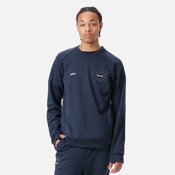 F.C.R.B. POLARTEC FLEECE SET UP NAVY S | lea-partners.com