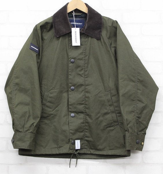 DESCENDANT 19S/S GAME SOUTIEN COLLAR COAT