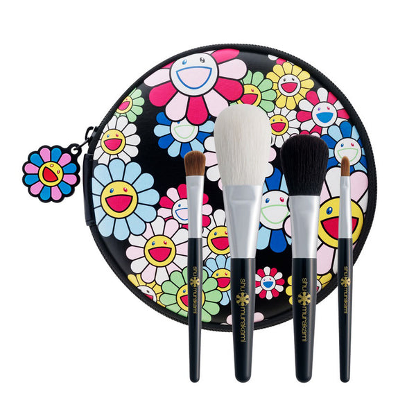 Shu Uemura Takashi Murakami Makeup Pouch Accessory Case Bag Kaikai Kiki  Flower