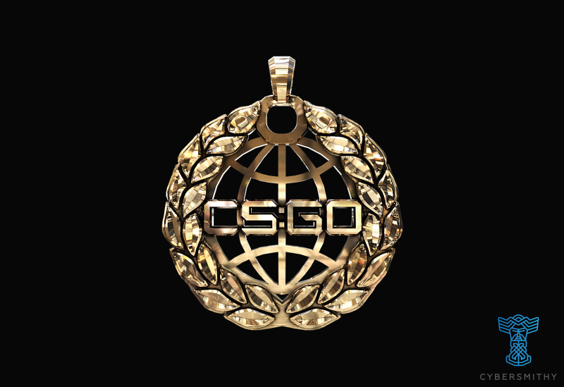 Cs Go Global Elite Pendant Cybersmithy