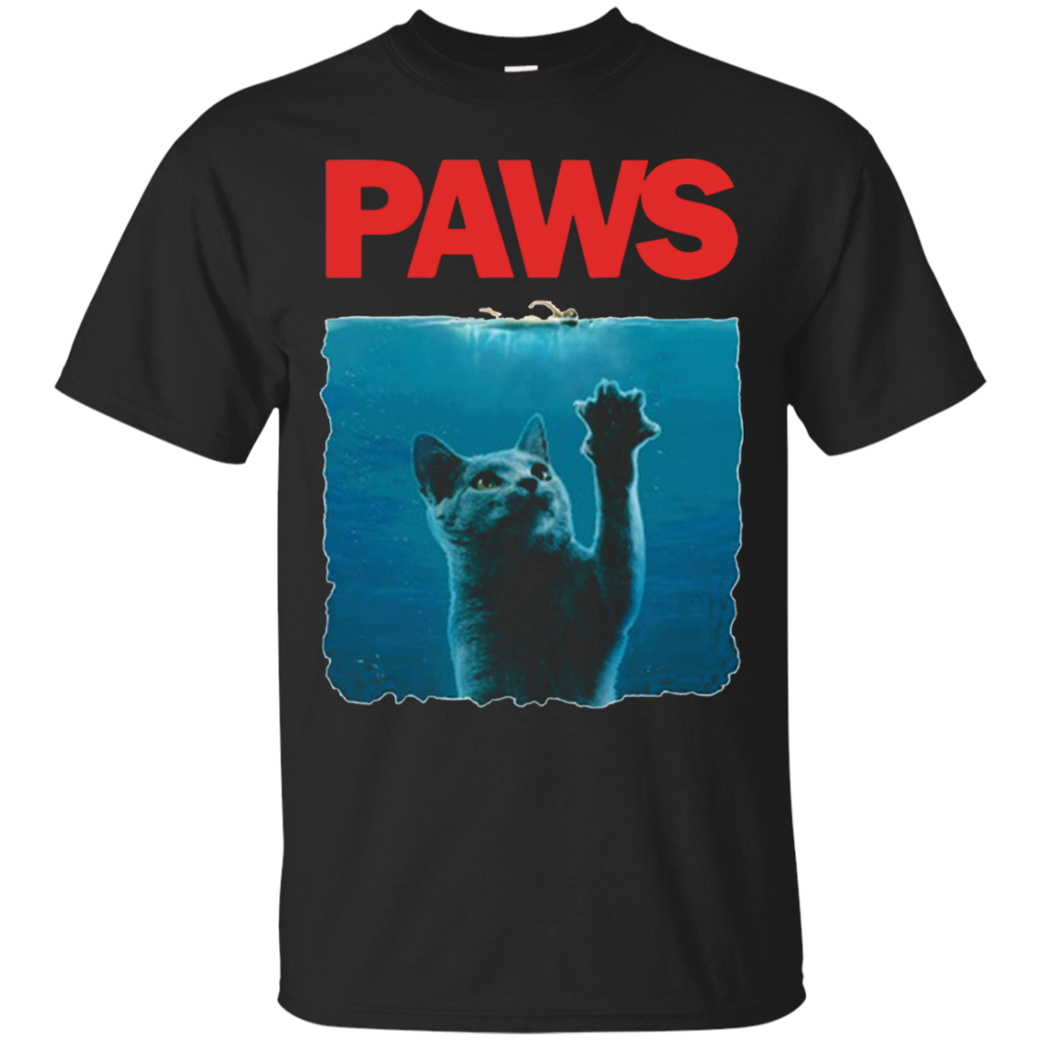 Paws Kitten Meow Parody Funny T Shirt Cat Lover Ts Cotton Shirt Tee Peeze 4434