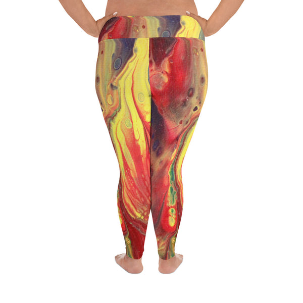 Rainbow Love Plus Size Leggings – EnricoArts