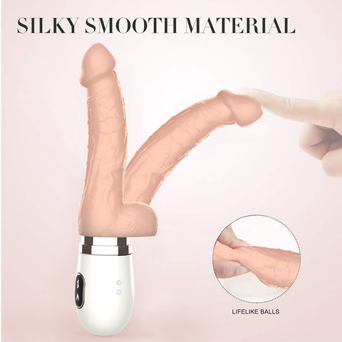 Automatic Thrusting Heating Telescopic Dildo Sex Machine