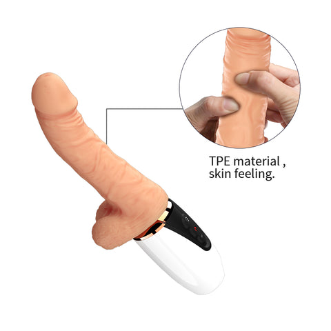 Handheld Automatic Thrusting Sex Machine Telescopic Dildo Vibrator