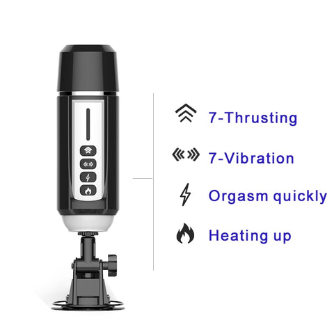 Automatic Telescopic Dildo Sex Machine Female Masturbation Toy