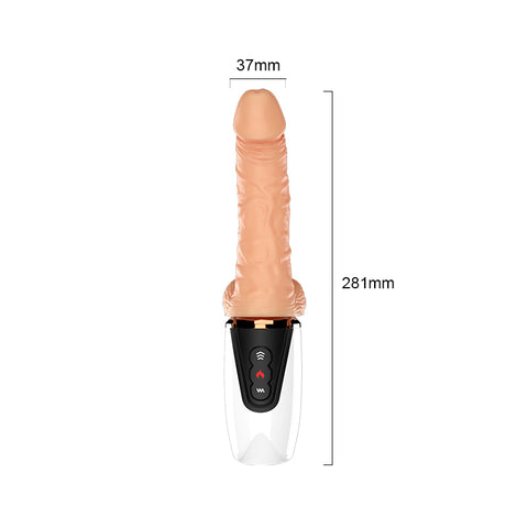 Handheld Automatic Thrusting Sex Machine Telescopic Dildo Vibrator