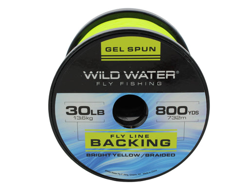 30 lb Gel-Spun Fly Line Backing 600 Yards Bright Yellow