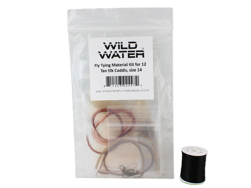 Wild Water Fly Fishing Fly Tying Material Kit, Bead Head Purple