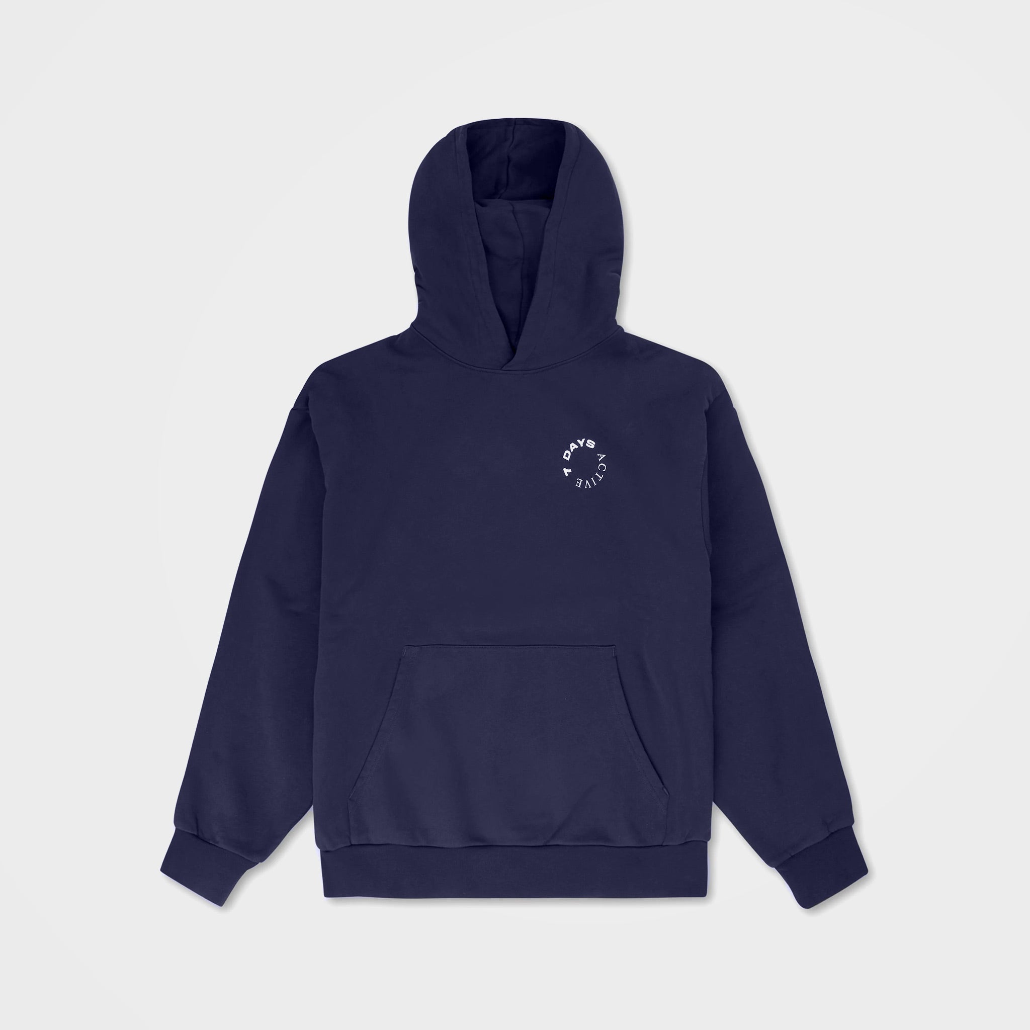 Navy Organic Cotton Hoodie by 7Days Active - agood company product image