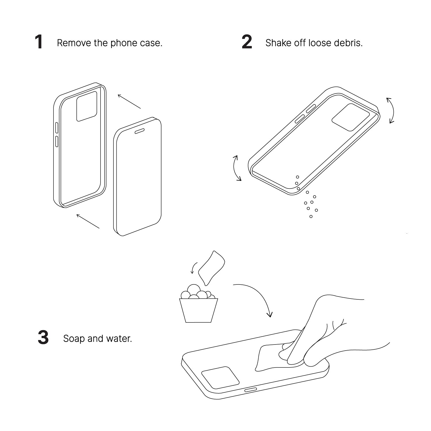 Cleaning a Phone Case Step by Step Guide
