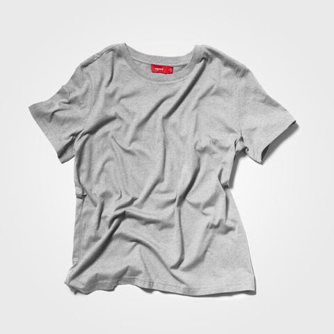 Circular Fashion T-Shirt Grau