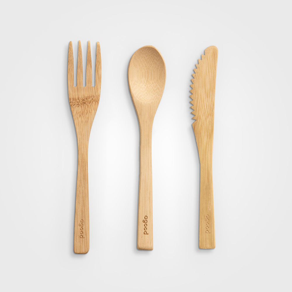 Biodegradable Bamboo Cutlery Set