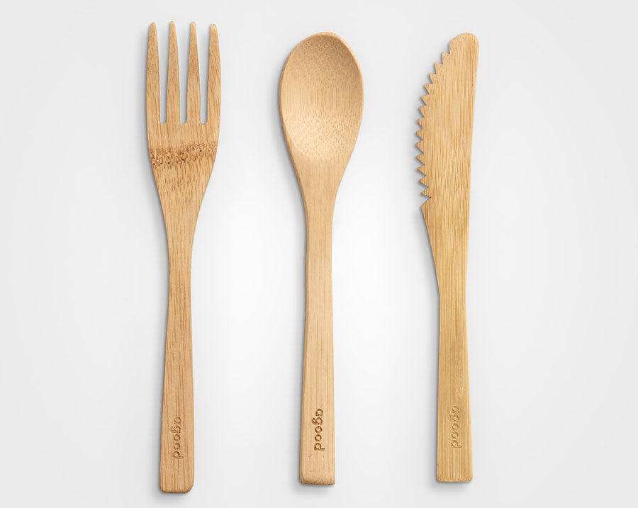 Using Bamboo Cutlery for a Plastic Free Picnic