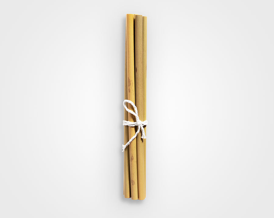 Eco-Friendly Bamboo Straws 6-pack
