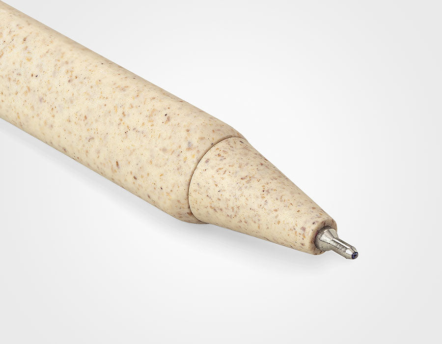 Natural Grass Pen Beige Eco Friendly Stationery