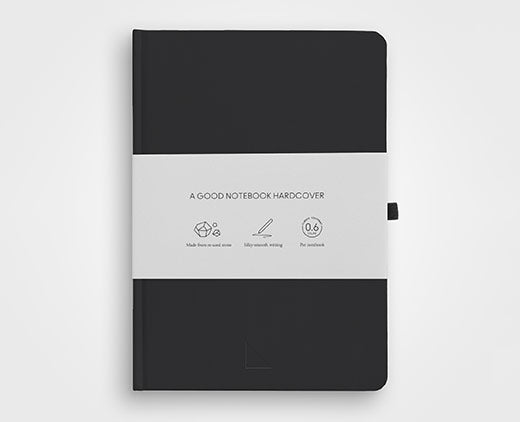 Stone Paper Notebook Black