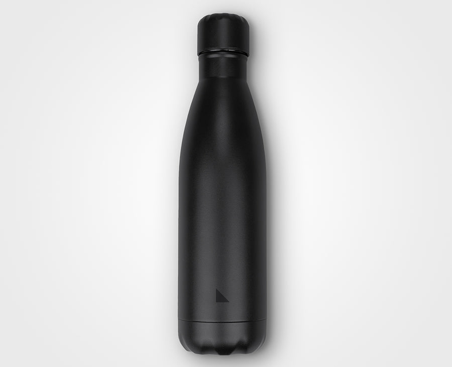 Charcoal Black Bottle Reusable