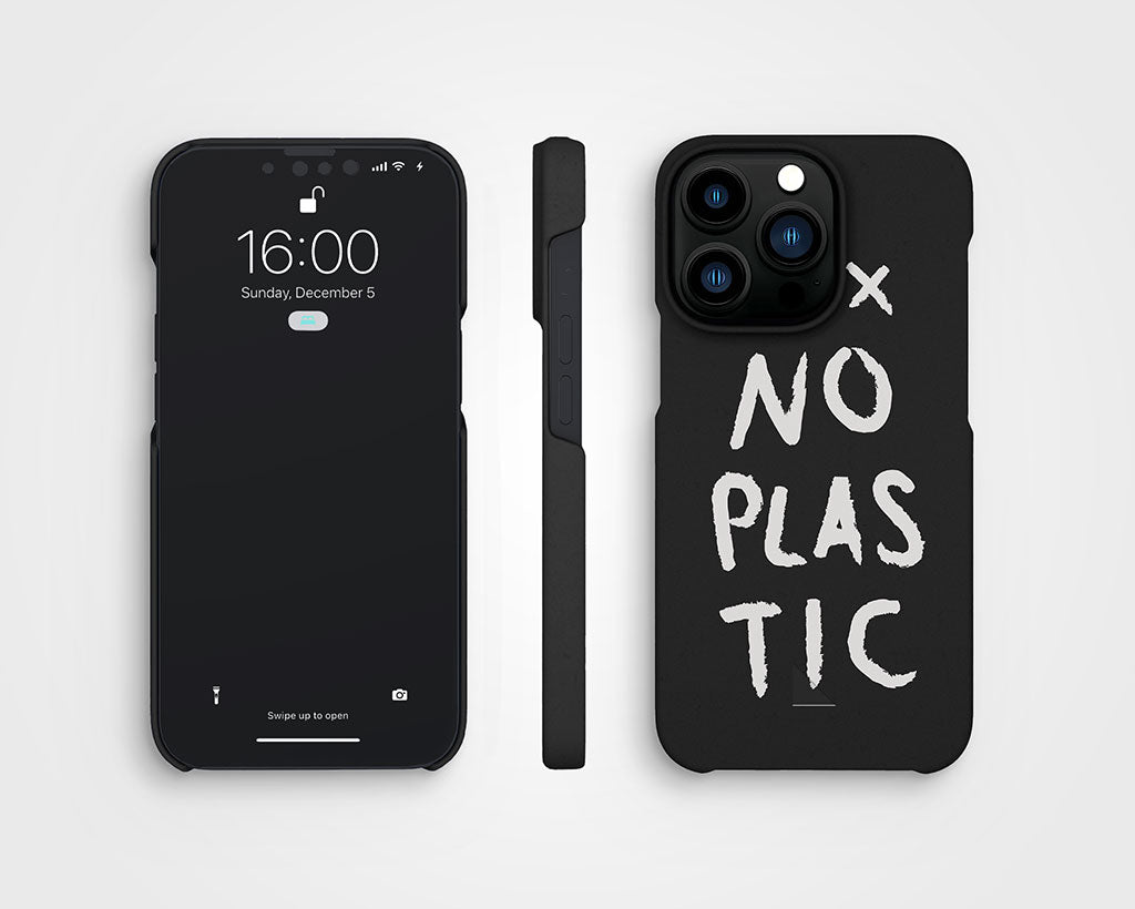 No Plastic Charcoal Climate-Positive Phone Case