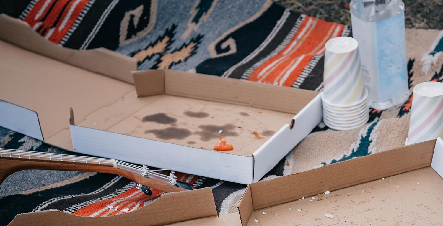 Greasy Pizza Boxes Should Not Be Recycled