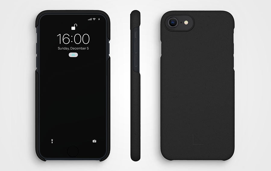 iPhone 6, 7, 8, SE Compatibiliteit Case Charcoal Black