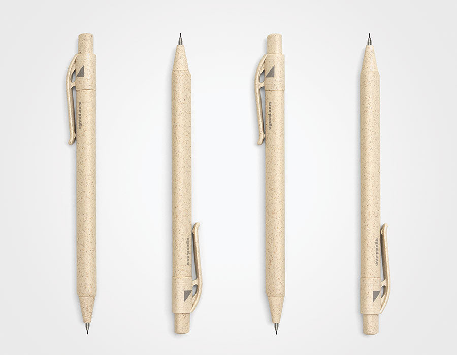 Wheat Beige Natural Grass Pencils from agood company