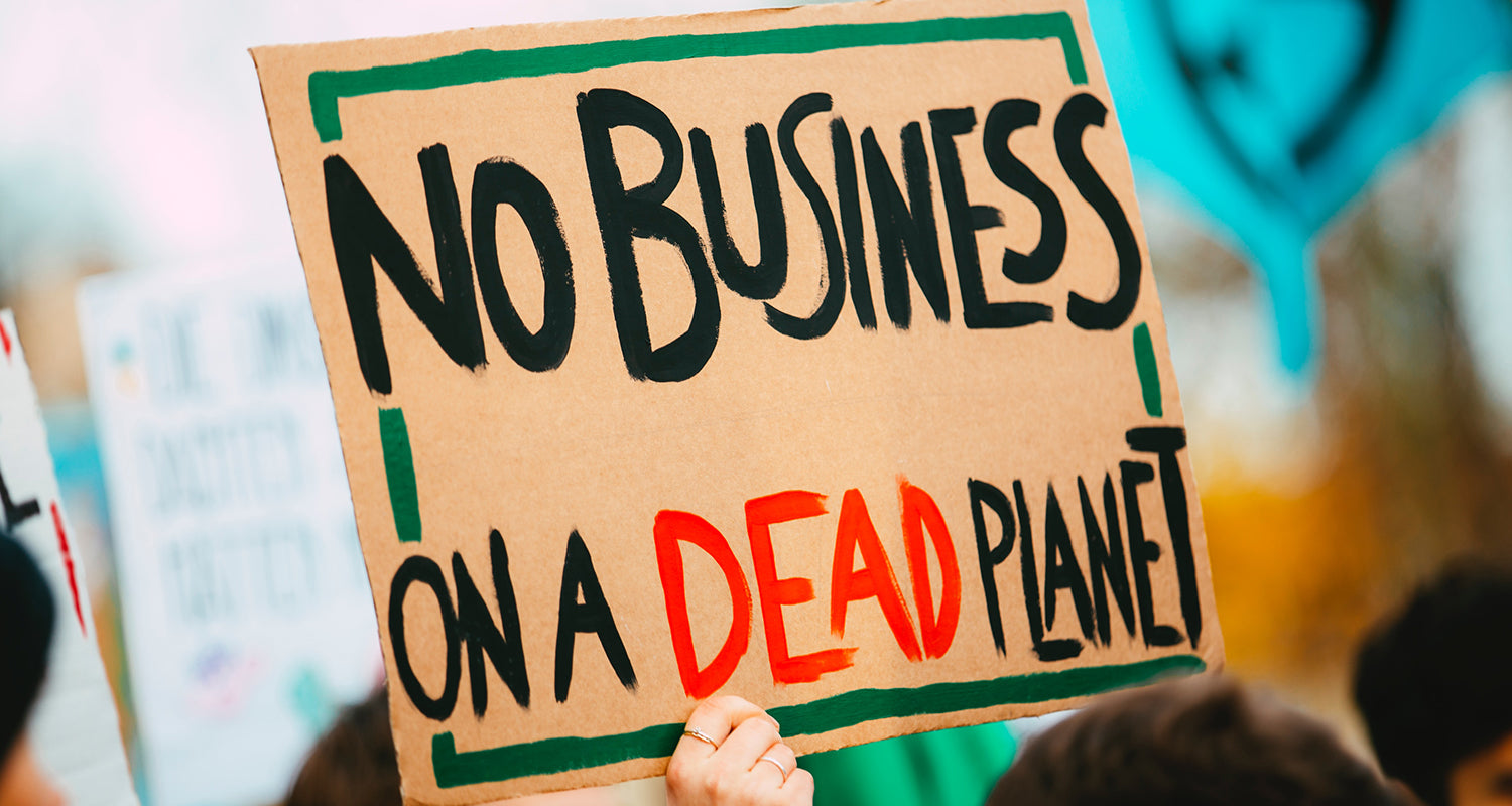 No Business on a Dead Planet Transparent