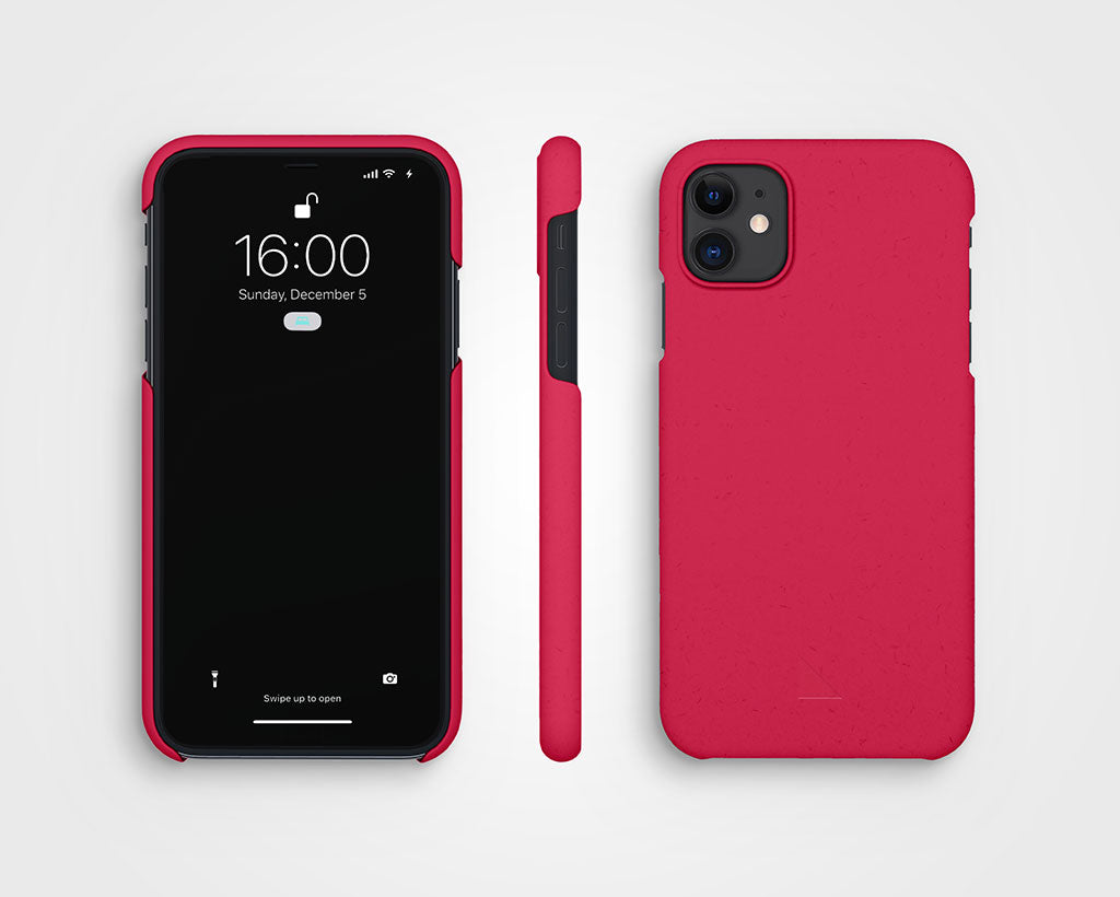 Pomegranate Red Climate Positive Phone Case