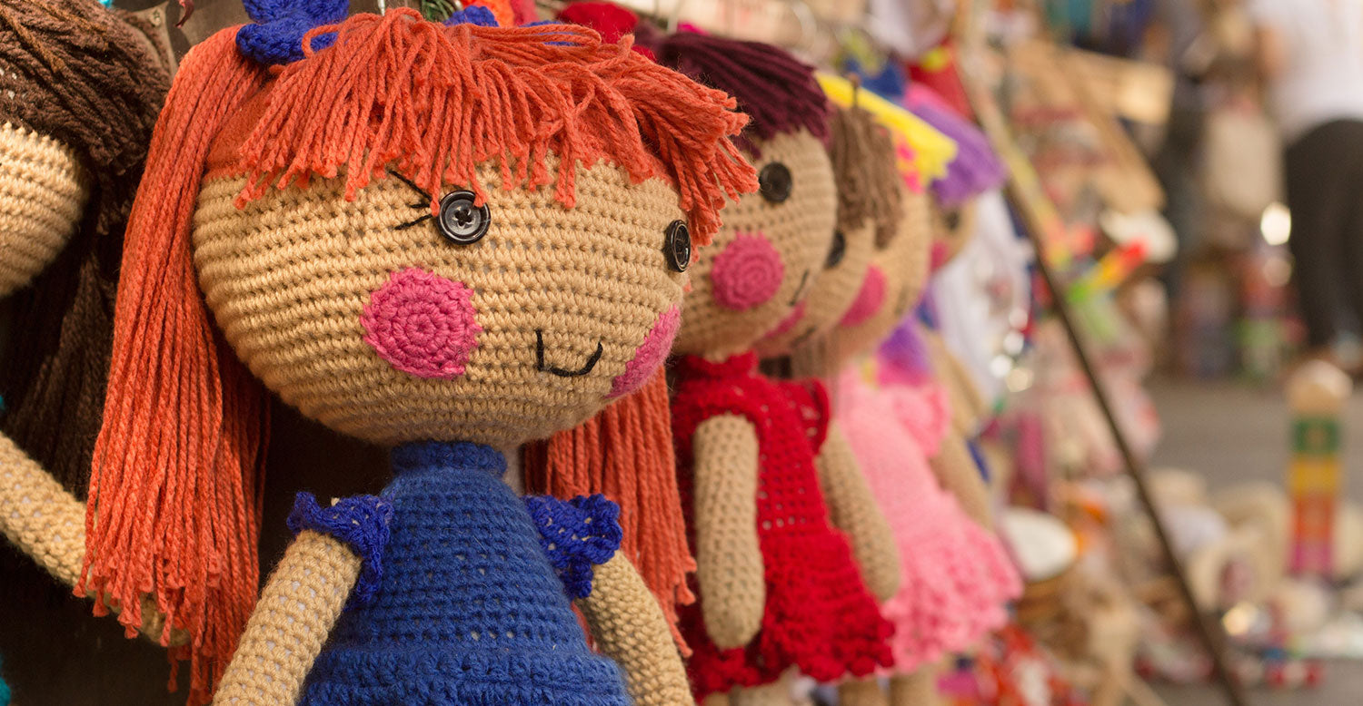 Rag Dolls gemaakt van duurzame materialen