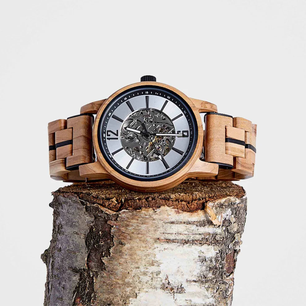 Wooden watch for men