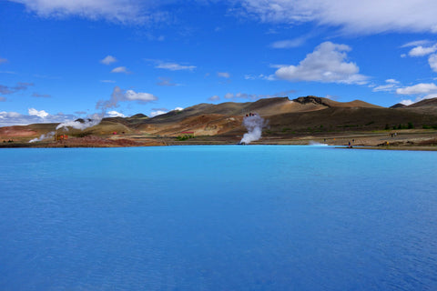 Blue lake, Iceland