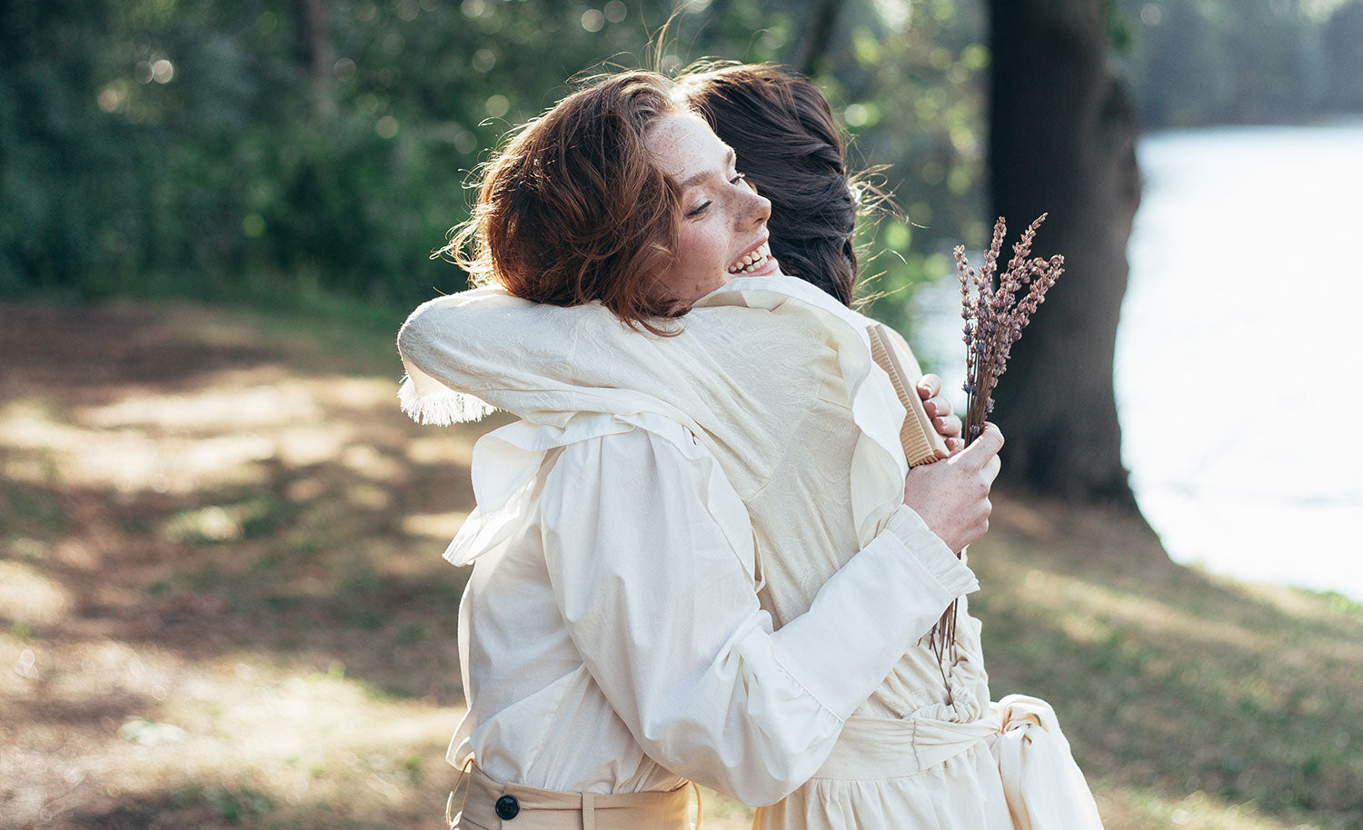 Two Women Hugging