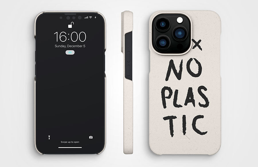 Vanilla White Compostable Circular Phone Case