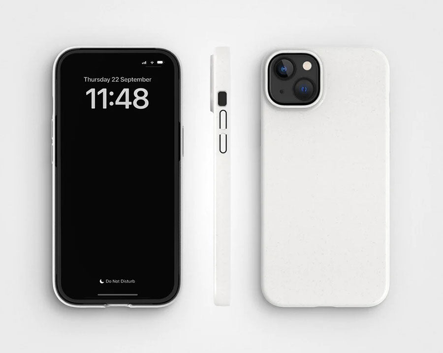 Eco-friendly White iPhone 15 Case