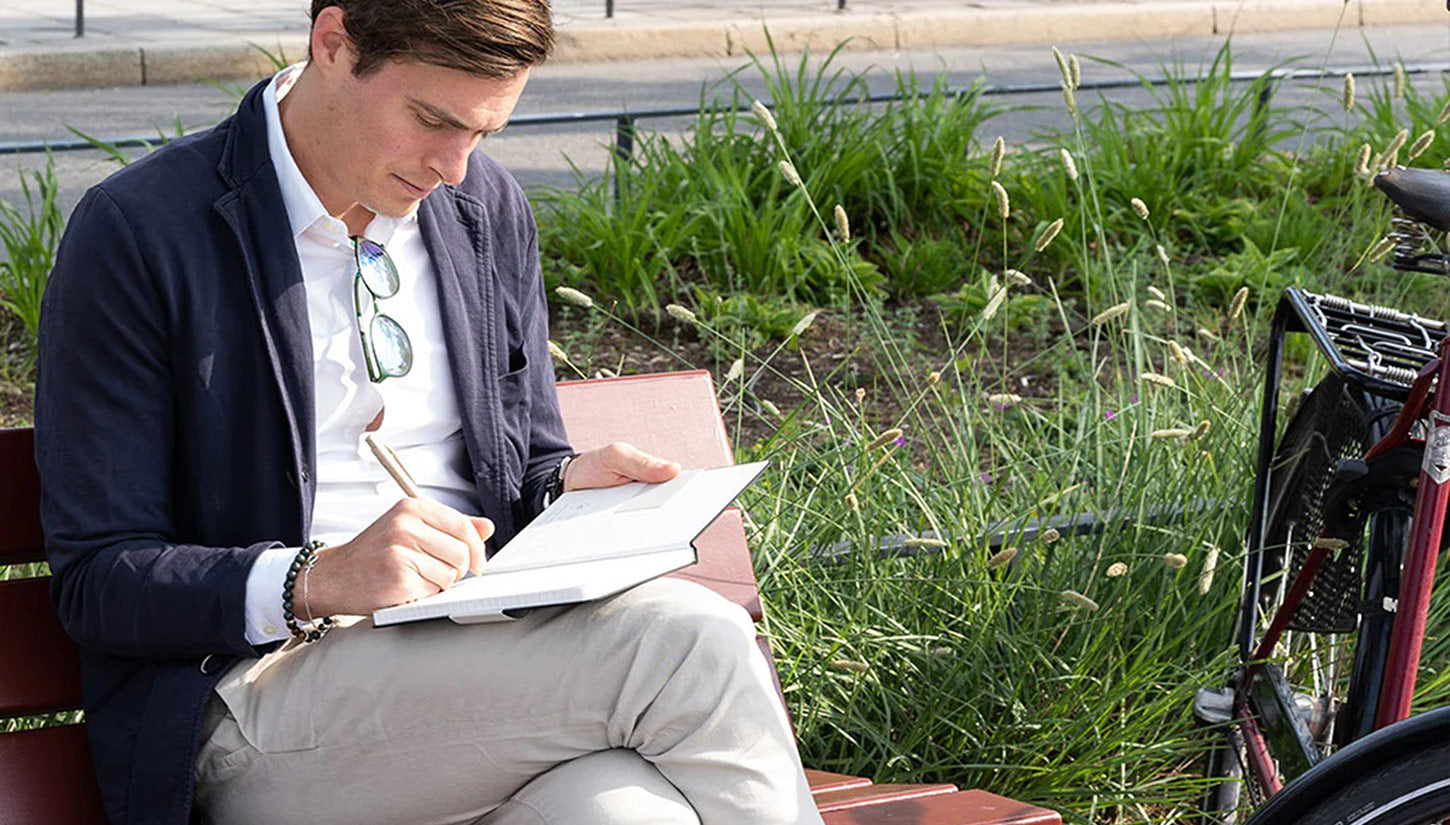 Writing in the Stone Paper Notebook